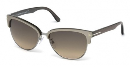 New Tom Ford Fany TF368 50G Dark Brown-Beige//Brown Gradient